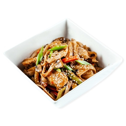 Wok с курицей