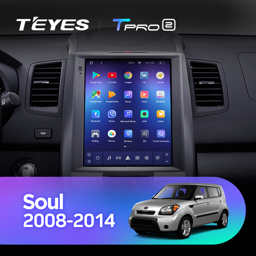 Teyes TPRO 2 9.7"для Kia Soul 2008-2014
