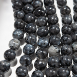 Ларвикит (Темный лабрадорит) натуральный, 10,8мм, шар