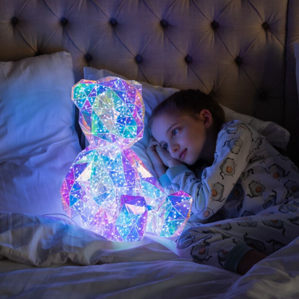 ULD-R504 USB-RGB BEAR Светильник декоративный Мишка. с USB проводом. 80 светодиодов. RGB свет. Цвет корпуса радужный. TM Uniel