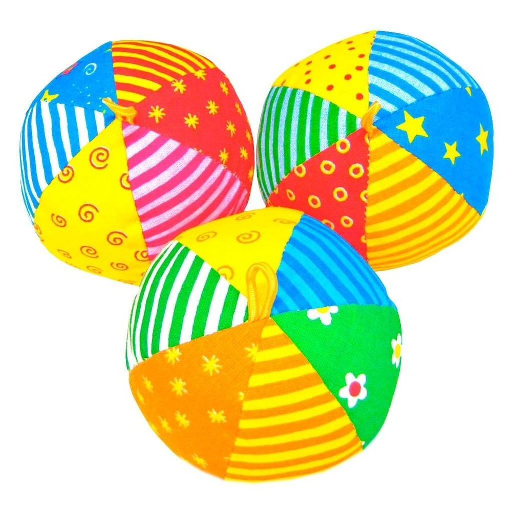 Мяч с погремушкой "Радуга" (Мякиши)