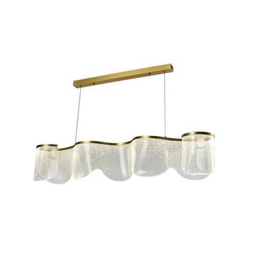 Подвесной светильник 30W 3500K APL.081.03.30 прозрачный/золото Olga Aployt