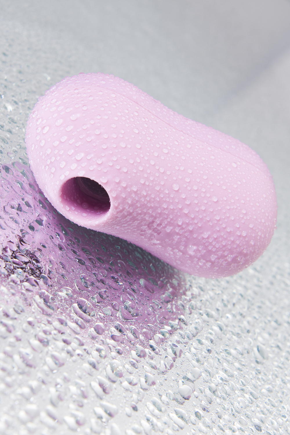 Вакуум-волновой бесконтактный стимулятор клитора Satisfyer Cotton Candy, силикон, фиолетовый