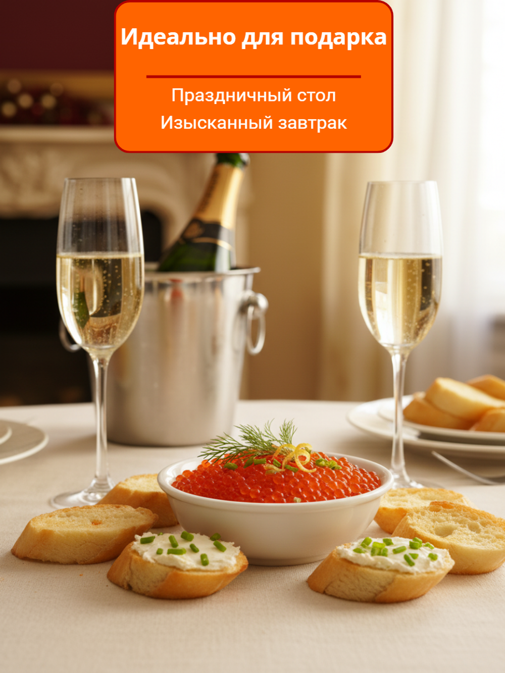 Икра лососевая ж/б 95 гр.