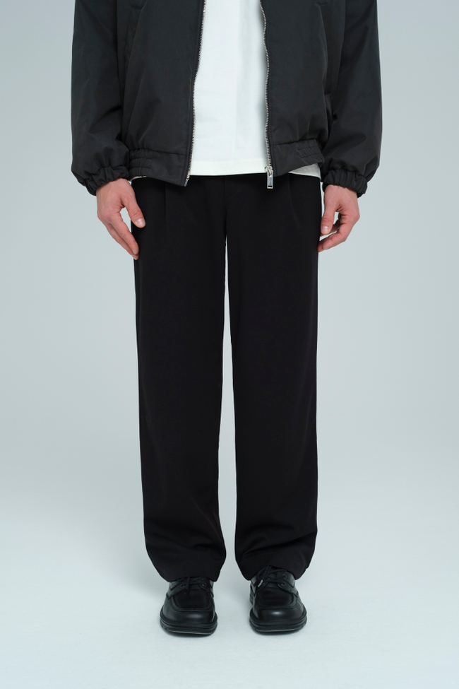 Брюки на резинке | black