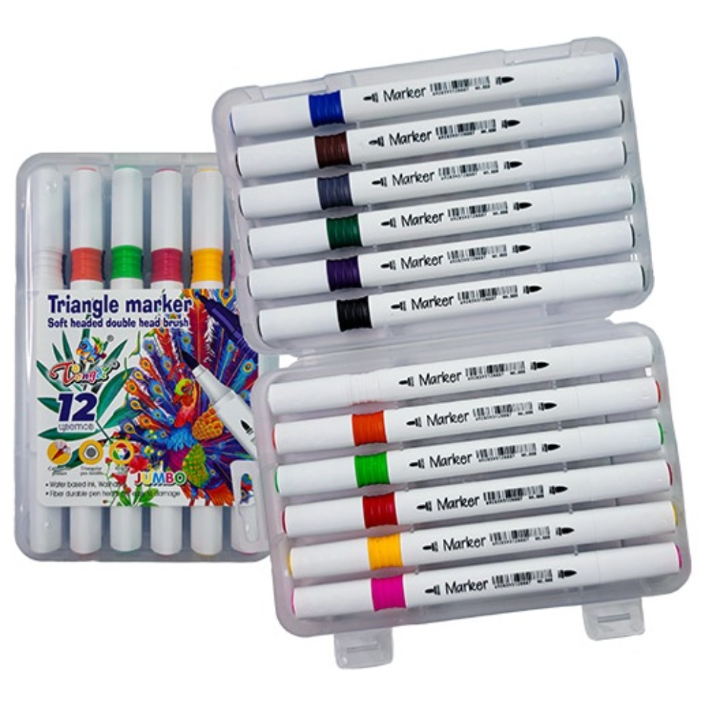 Маркеры Jumbo Art 12 шт