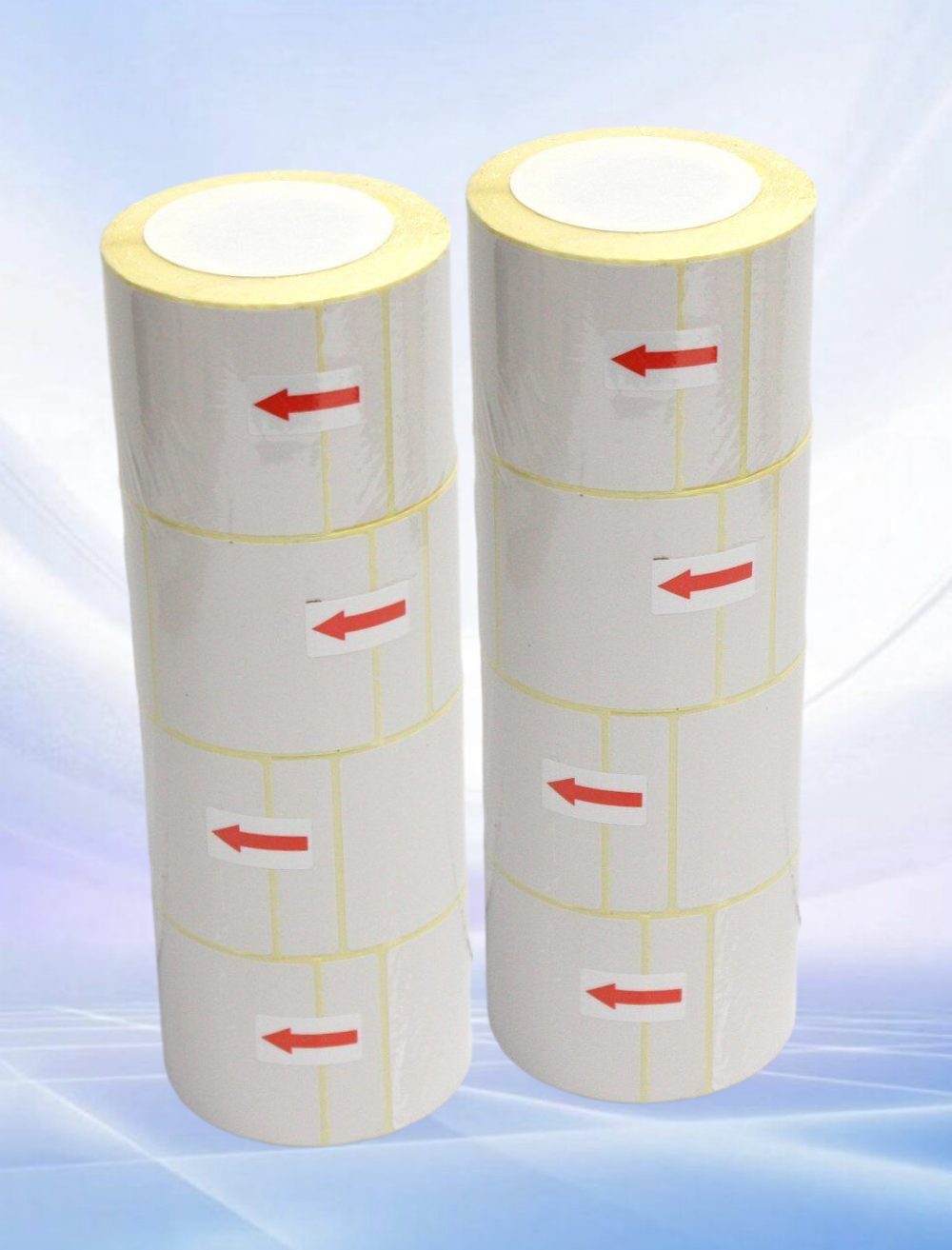 Самоклеящиеся термоэтикетки ТОП 58x60 мм 80 рулонов по 500 шт.