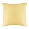 Набор наволочек из стираного перкаля светло-желтого цвета из коллекции essential, 70х70 см