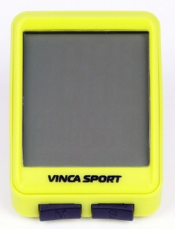 Компьютер беспроводной, 12 функций, lime/black, инд.уп. Vinca Sport V 1507 lime/black