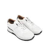 Кожаные кроссовки zac runn ltcol BOSS BLACK - белый(50495500)