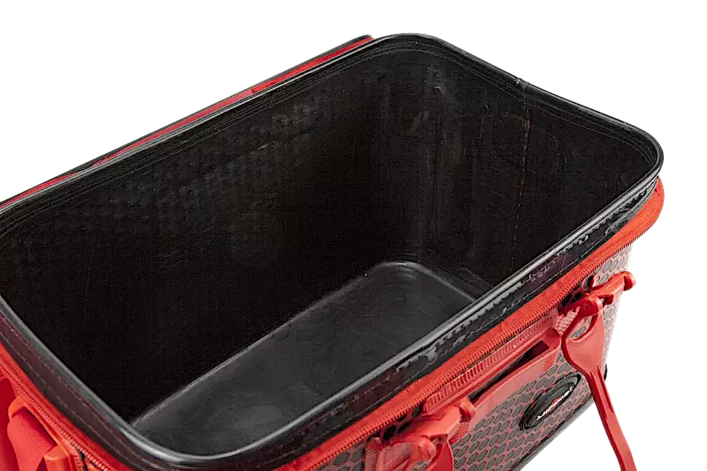 Ящик Mifine YH40 с 4 стаканами для удилищ и полкой 41x26x27см -