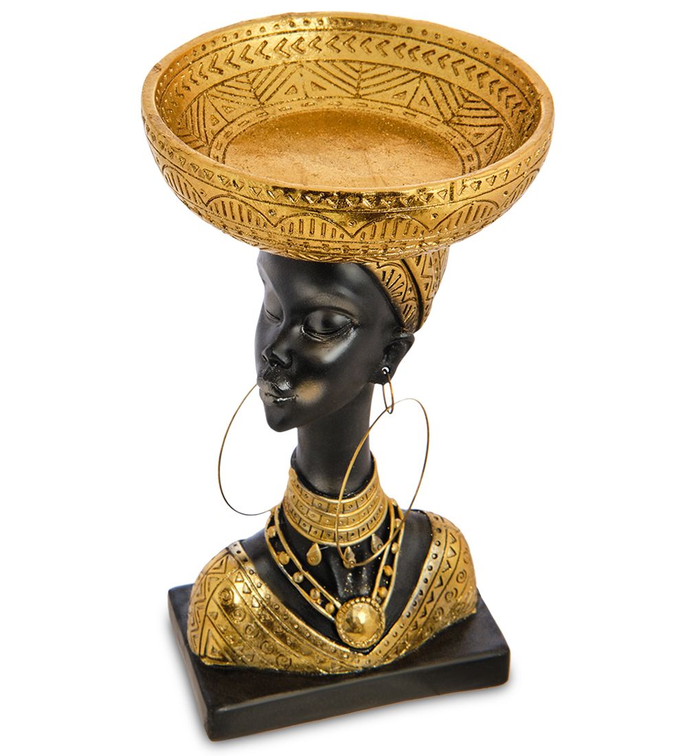 GAEM Art MN-172 Статуэтка-ваза «Африканка»