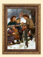 Картина на стену интерьерная на холсте "Дети"