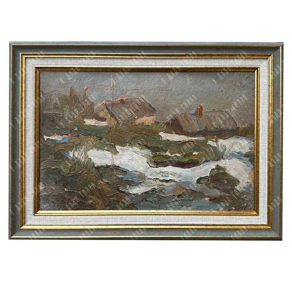 Динес Ю. С. «Орлёнок». Бронза, литьё. Москва, СССР, 1957 г.