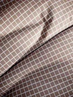 Наволочка комплект 2шт поплин Сказка "Анна" 45х45 см на молнии