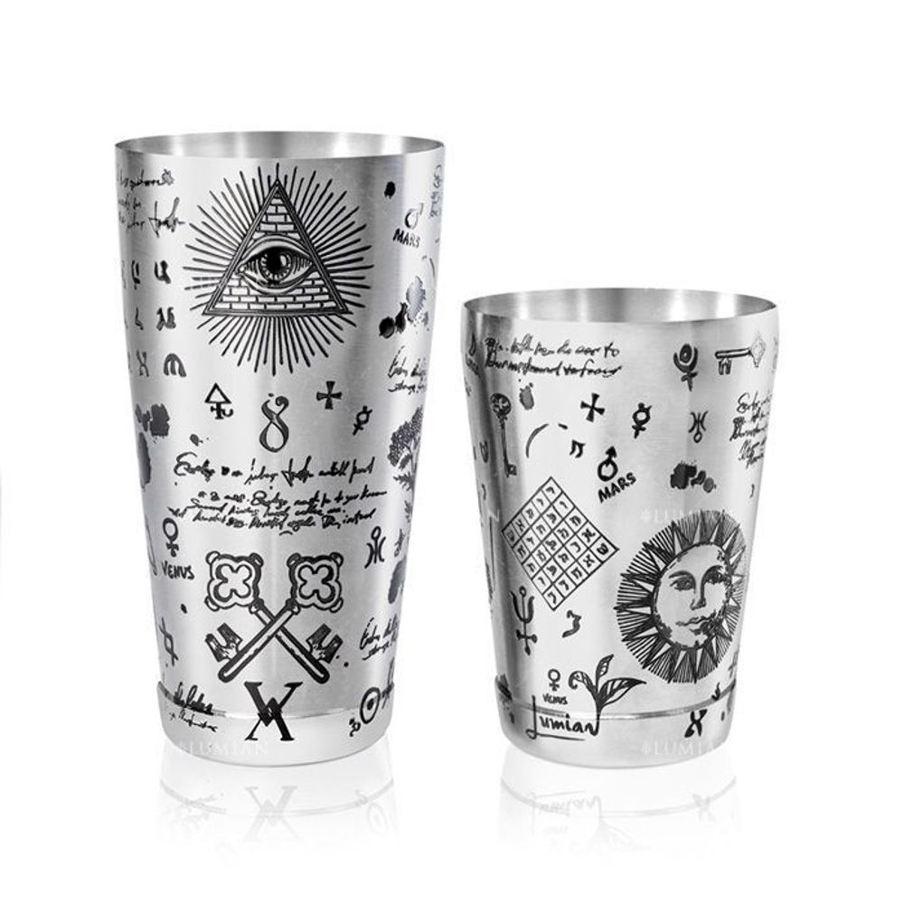 Бостонский шейкер 0,75л &quot;Kenko Alchemy&quot;  Lumian