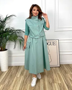 Комплект (жилет+платье) 976VL-2 Fabrika