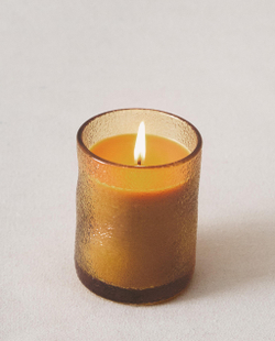 Zara Home Свеча ароматическая Fleur de Mandarine 155 г, растительный воск, аромат цветочный, Розовый