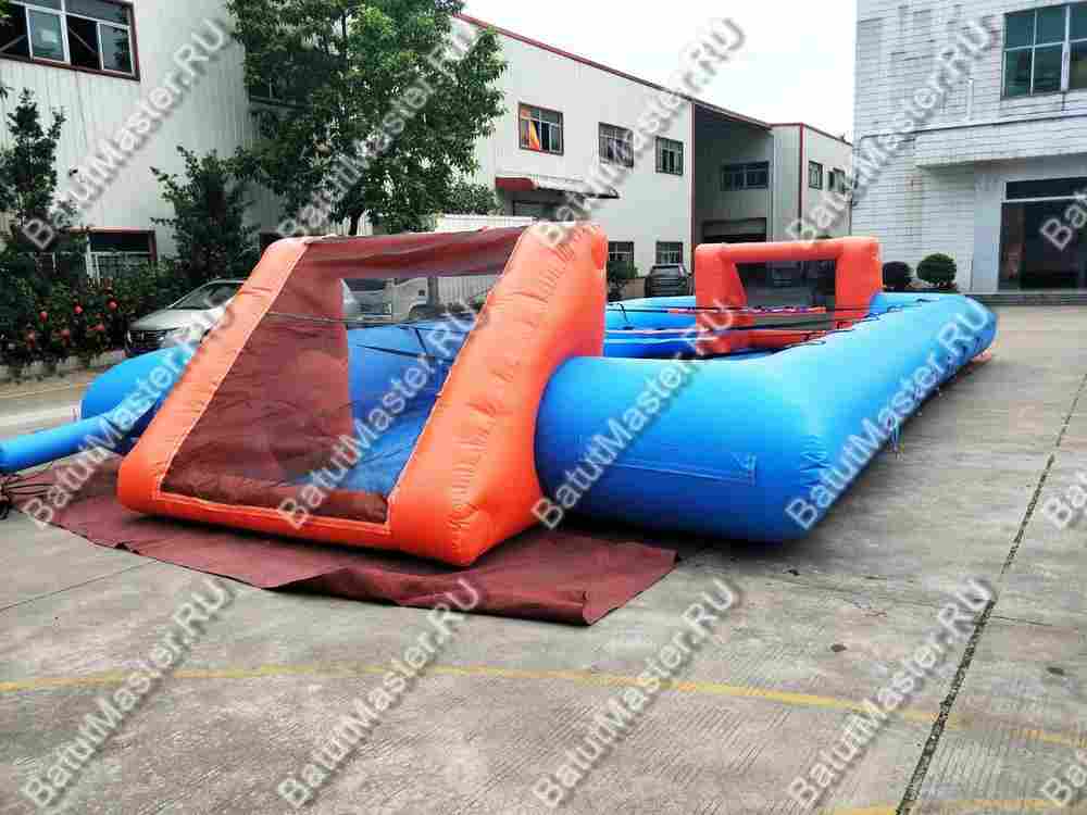 Надувное футбольное поле "Кикер" 12*6*2 м