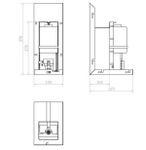 Дозатор для мыла с ИК-датчиком  встраиваемый за зеркалом 1л. для MUMO.12053.S2 матовый