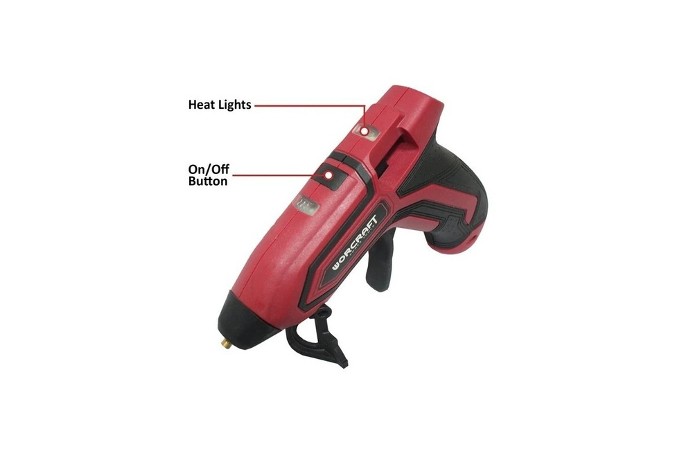 ПИСТОЛЕТ КЛЕЕВОЙ WORCRAFT АККУМУЛЯТОРНАЯ CGG-3,7LI