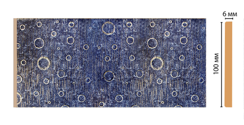 Панель декоративная Decomaster P10-39 99*6*2400мм