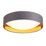 Светильник светодиодный, серый / золото, белый, ORBIO, LED, 24