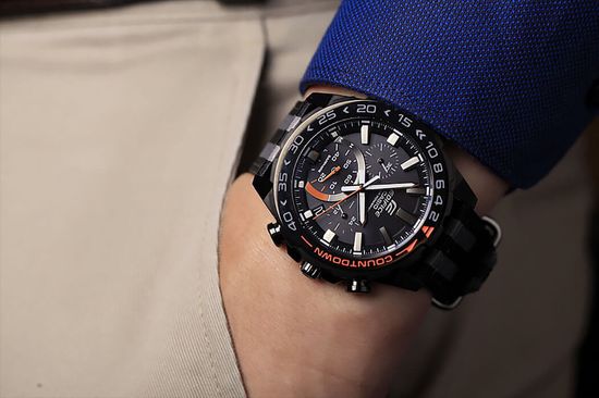 Часы мужские Сasio Edifice EFS-S550BL-1AVUEF