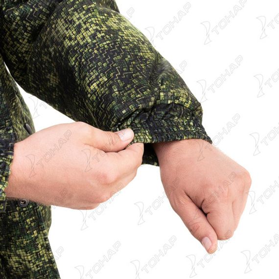 Костюм охотника зимний Сентелек Комфорт, цв.зеленый пиксель р.52-54/182-188 Helios