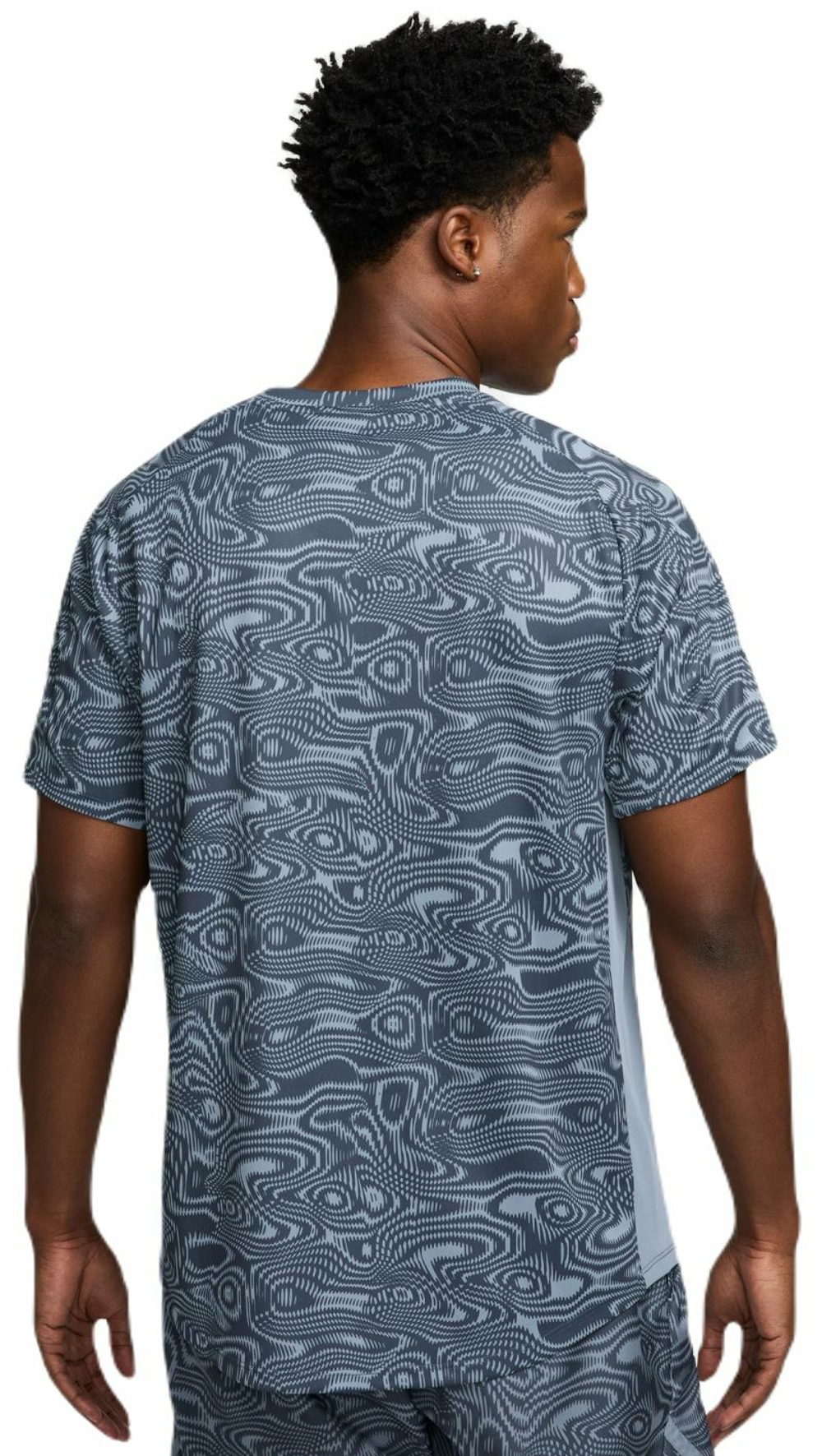 Мужская теннисная футболка Nike Court Victory Top - ashen slate/ashen slate/white