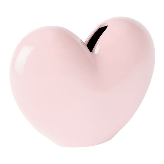 Ваза для цветов love, 15,5 см, светло-розовая