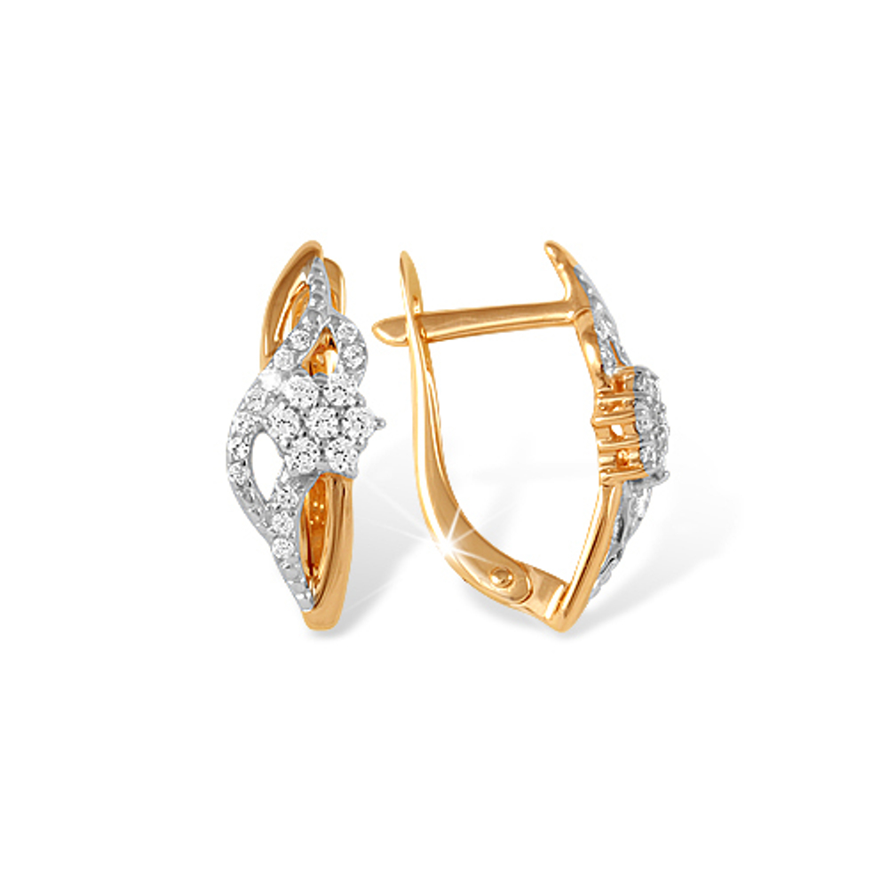 Серьги из золота 585 пробы