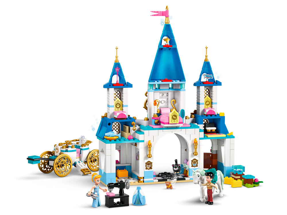 LEGO Disney 43275 «Замок Золушки и конная карета» — сказка Дисней у вас дома
