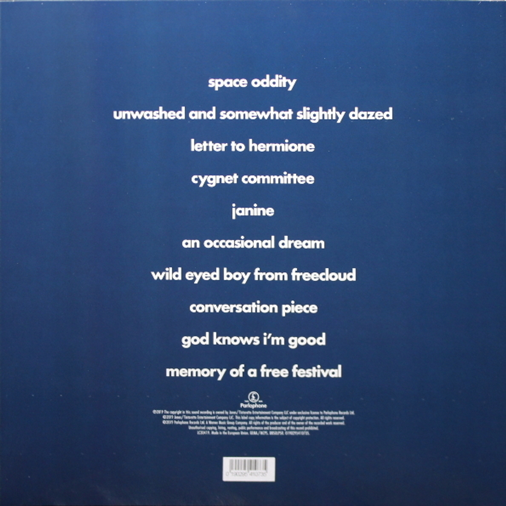 David Bowie / Space Oddity (2019 Mix)(Limited Edition)(LP)