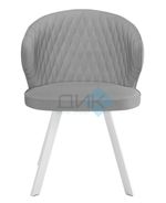 Стул DikLine 249 поворотный опоры белые