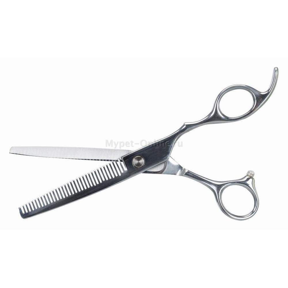 Ножницы для животных Trixie Professional Thinning, размер 18см.
