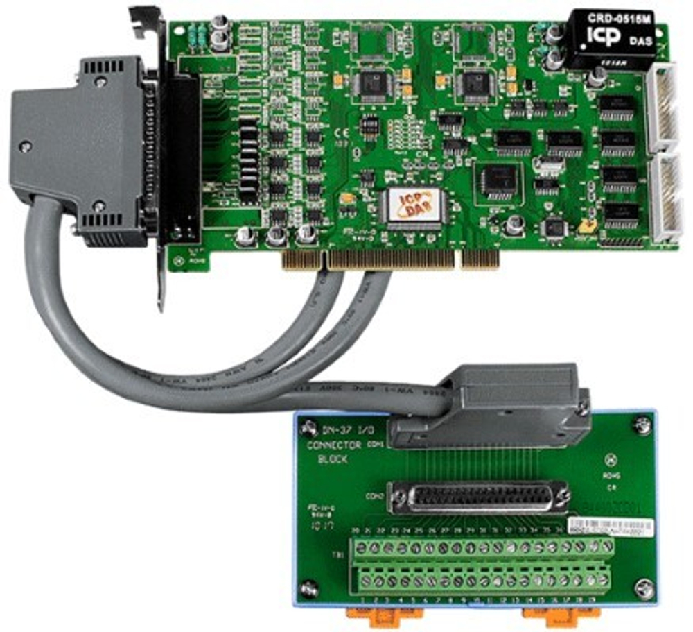 Плата  ICP DAS PIO-DA8U/S CR