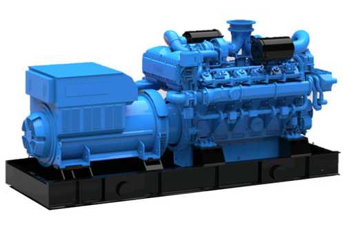 Газопоршневая электростанция TSS Yuchai-1000