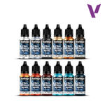 Vallejo True Metallic Metal - набор Starter Set (12)