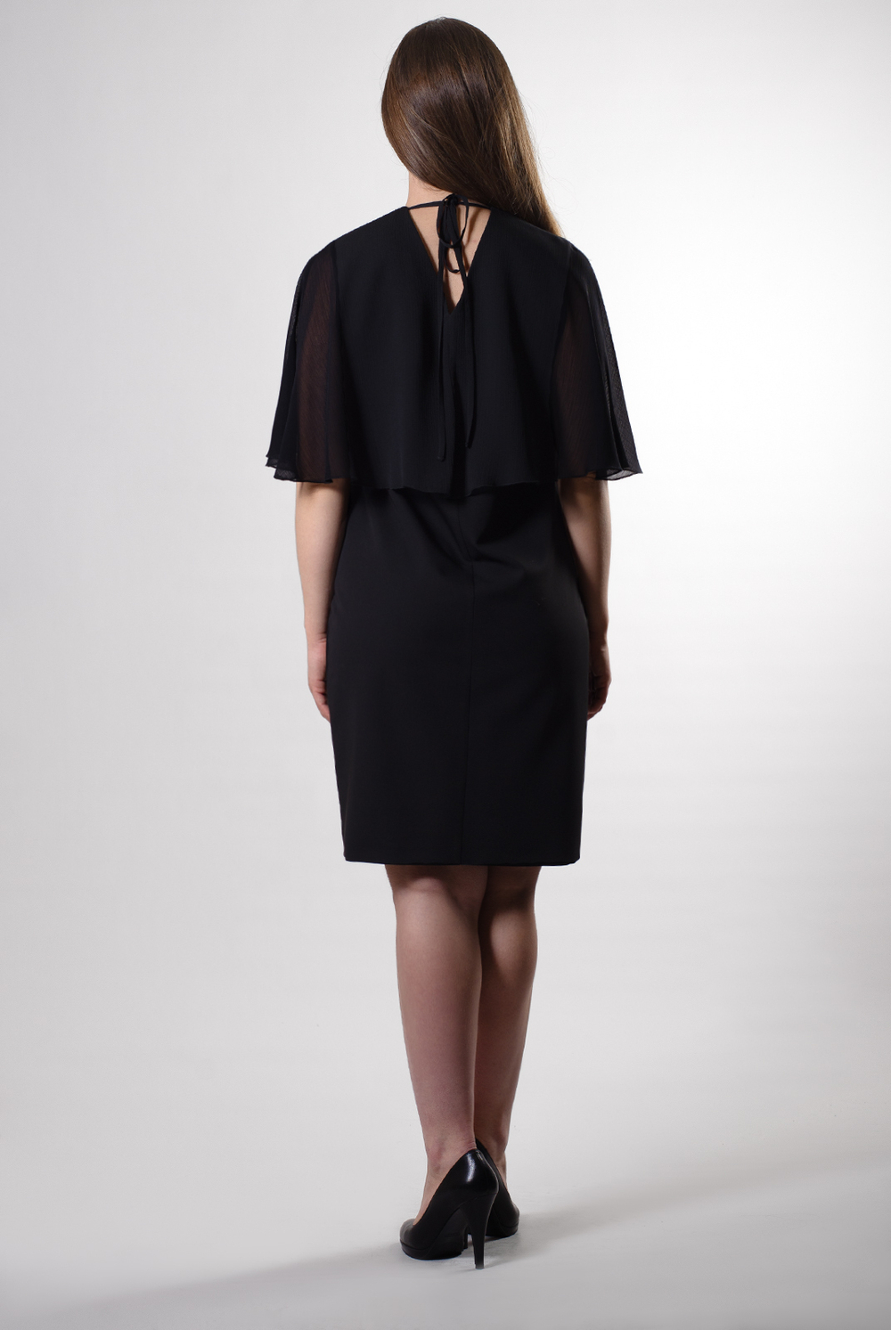 Платье женское 2072оп, черный #85Ч052072оп