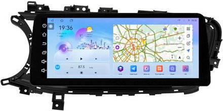 Магнитола для KIA Optima 3 TF 2013-2015 - FarCar монитор 12.3" 2K QLED на Android 14, TS10, CarPlay, 4G SIM-слот