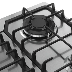 Встраиваемая газовая варочная панель Monsher MSG 63 Acier