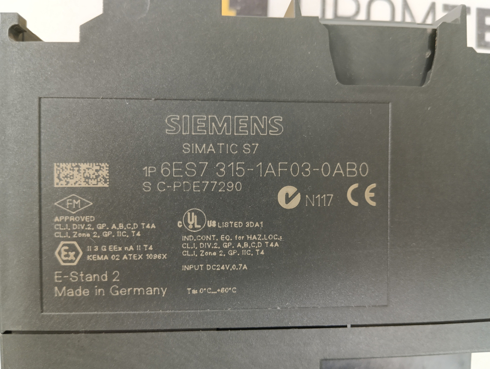 Siemens 6ES7315-1AF03-0AB0 б/у