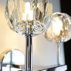 Бра Boule De Cristal Double Sconce Chrome By Imperiumloft