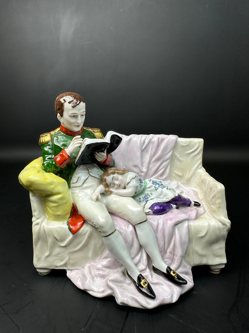 Наполеон с сыном. Германия. Scheibe-Alsbach