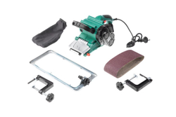 Шлиф.машинка ленточная Hammer Flex LSM800B  800Вт 120-290м/мин лента 76x457мм, рамка, струбцины 2шт