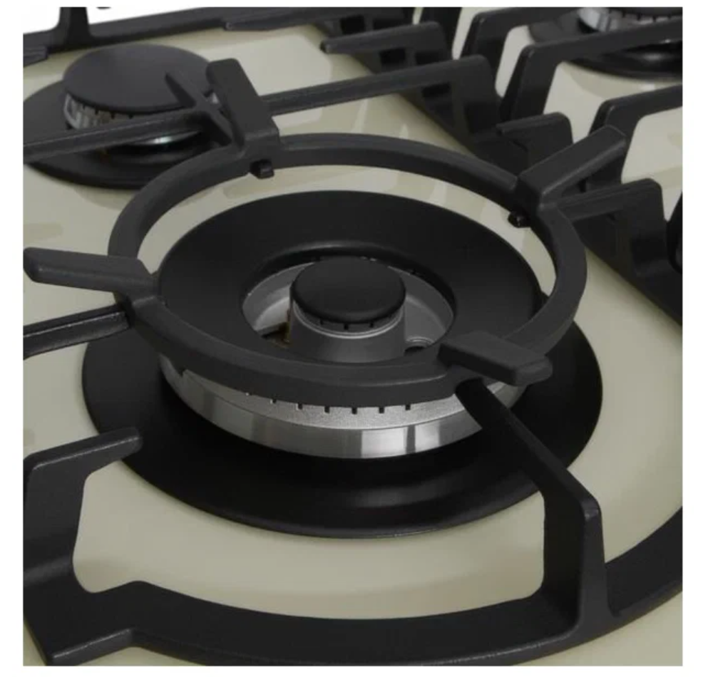 Поверхность варочная газ. Midea MG696TRGI-B (бежевая)