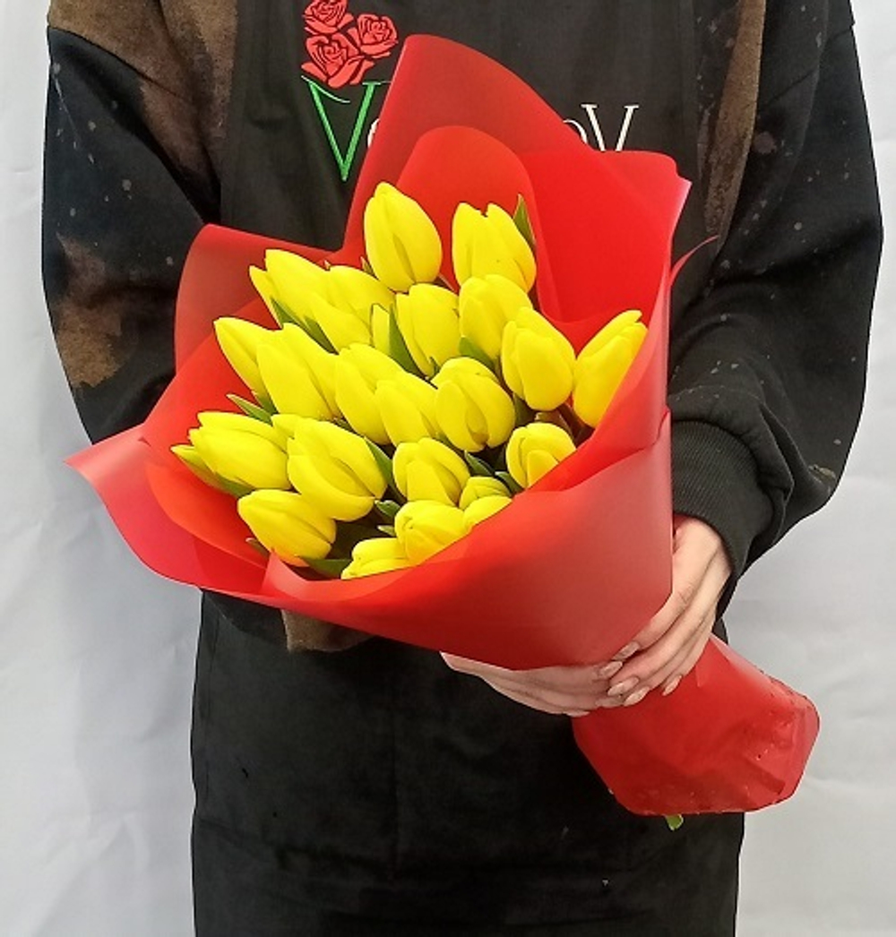 Букет тюльпанов Золотце