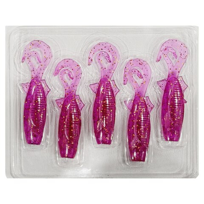 Силиконовая приманка KAIDA 6см №24