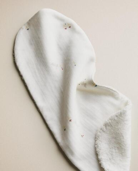 Zara Home Полотенце для лица и рук из хлопка, экрю, 45x23 см · 5673/490